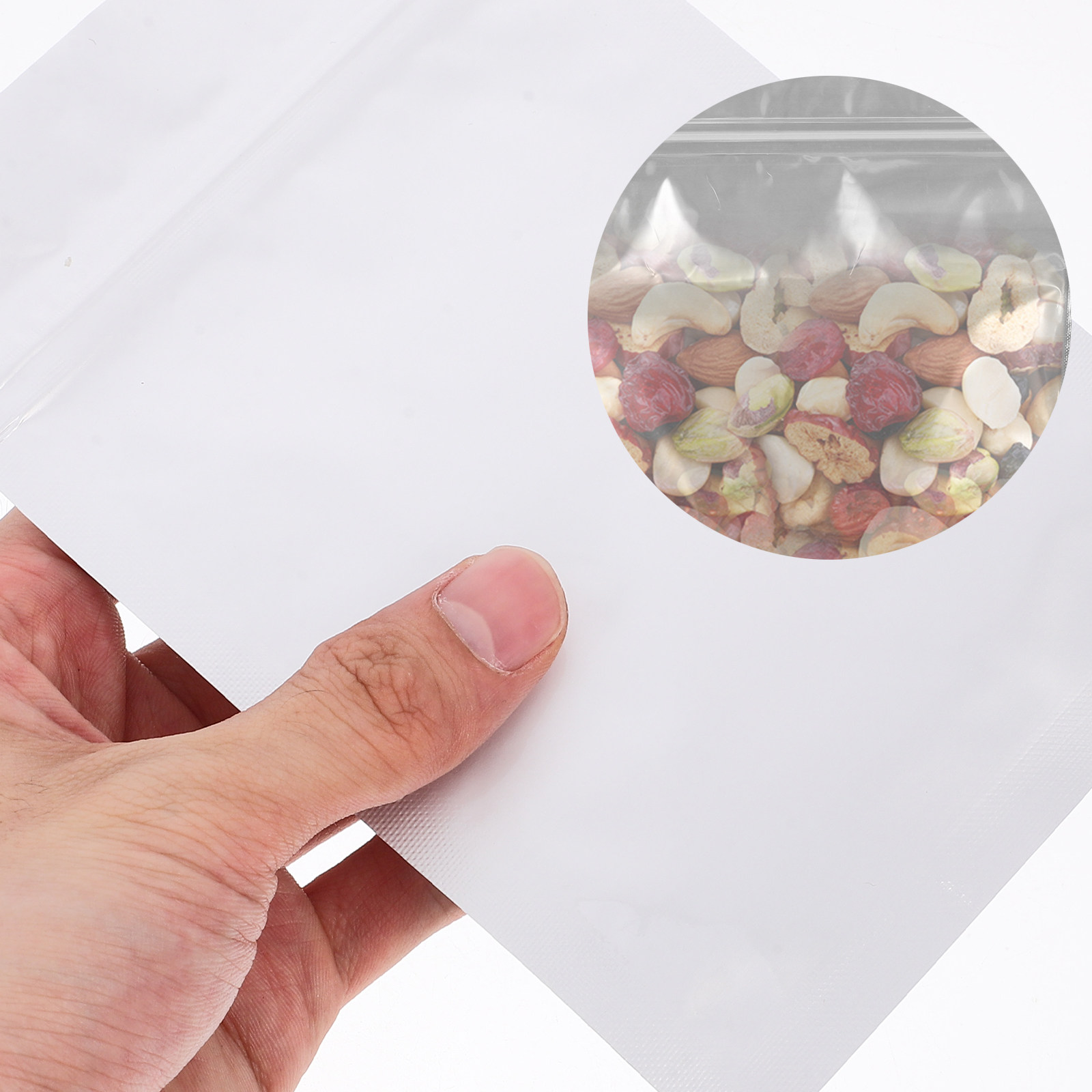 Food Storage Usa - 50 Sacos Herméticos Reutilizáveis para Armazenamento