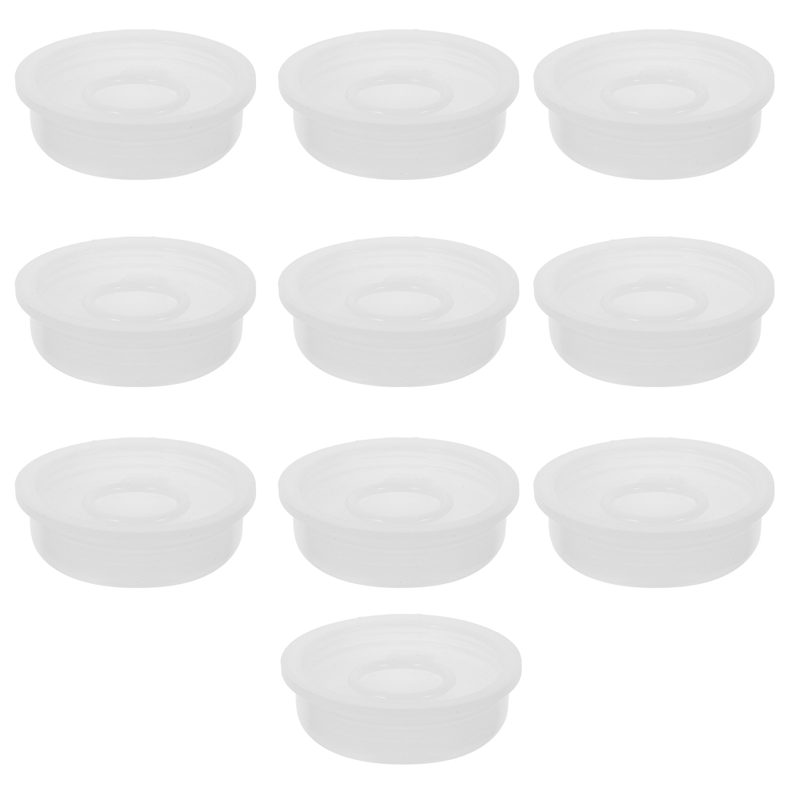 Food Storage Usa - 10 Peças de Tampas Plásticas para