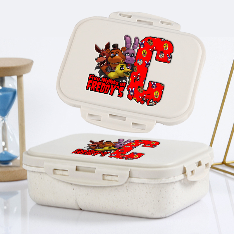 Food Storage With Scoop - Lancheira Infantil Five Nights At Freddy's