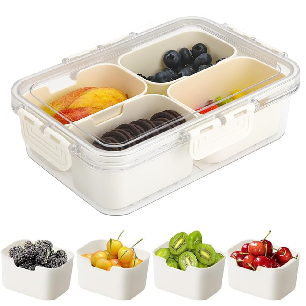 Food Storage With Colander - Caixa de Armazenamento de Alimentos Portátil,