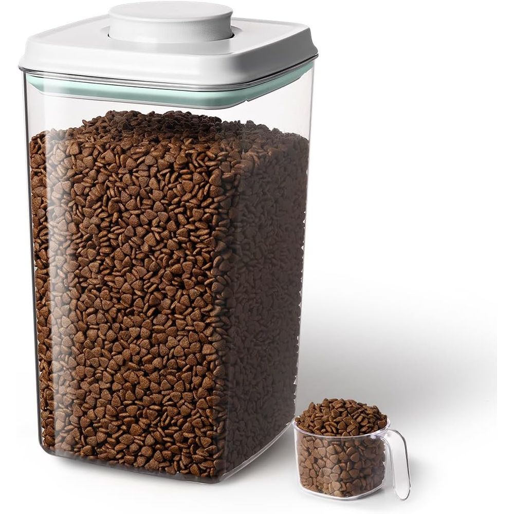 Food Storage With Scoop - Recipiente Hermético para Ração de Cachorro