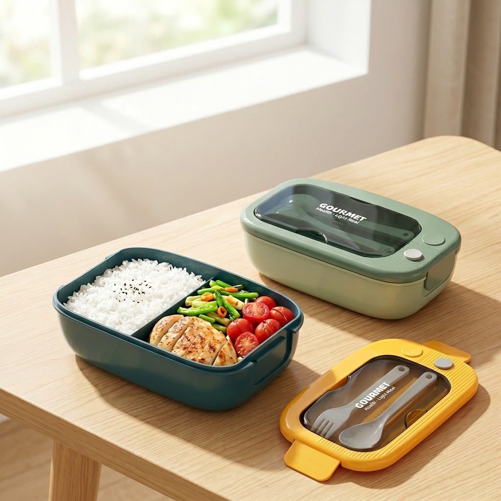 Food Storage 30 Years - Marmita Plástica para Micro-ondas com 2