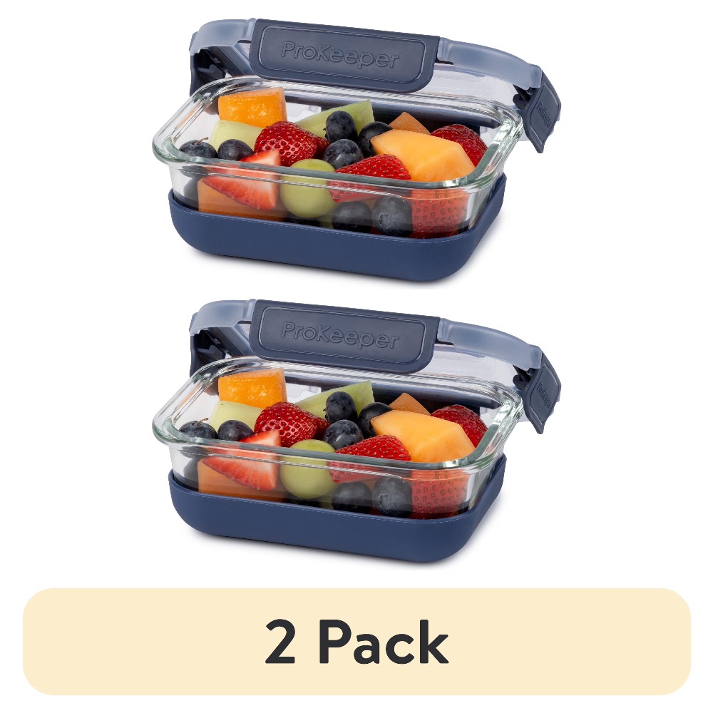 Conjunto de 2 Recipientes de V - Storage Food Prep avaliação e preço