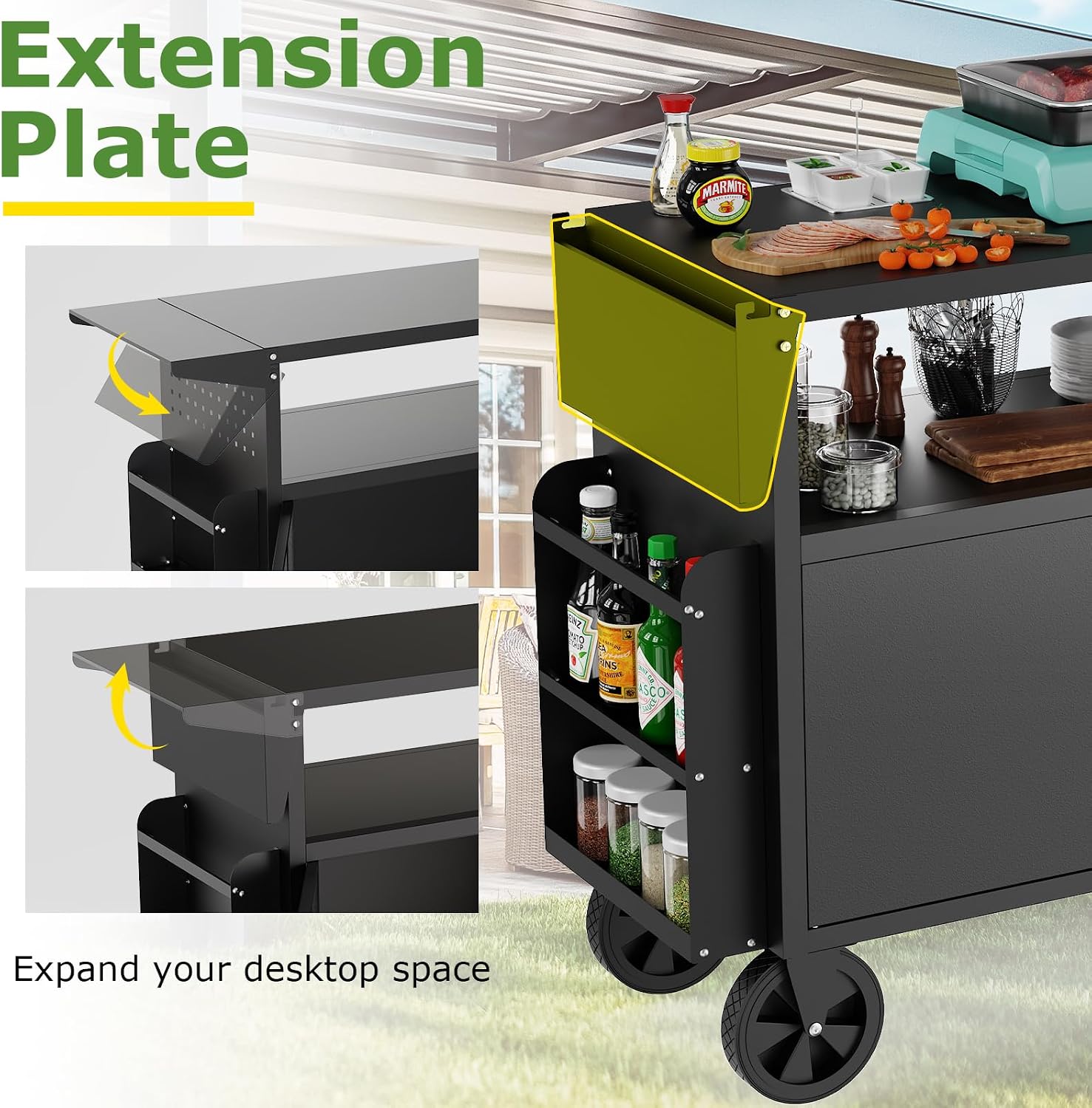 Carrinho de Churrasco para Ext - Food Storage Kitchen avaliação e preço