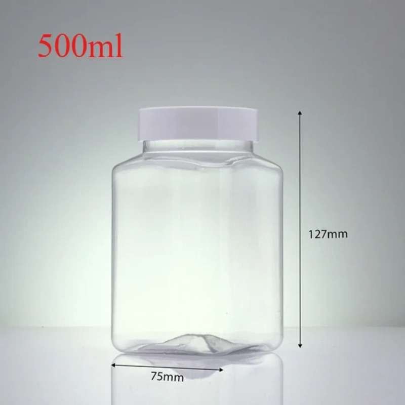 Frascos Plásticos Transparente - Food Storage Drums avaliação e preço