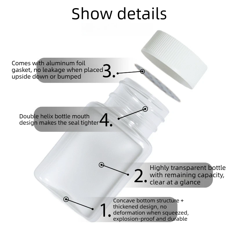 Frascos Plásticos Transparente - Food Storage Drums avaliação e preço