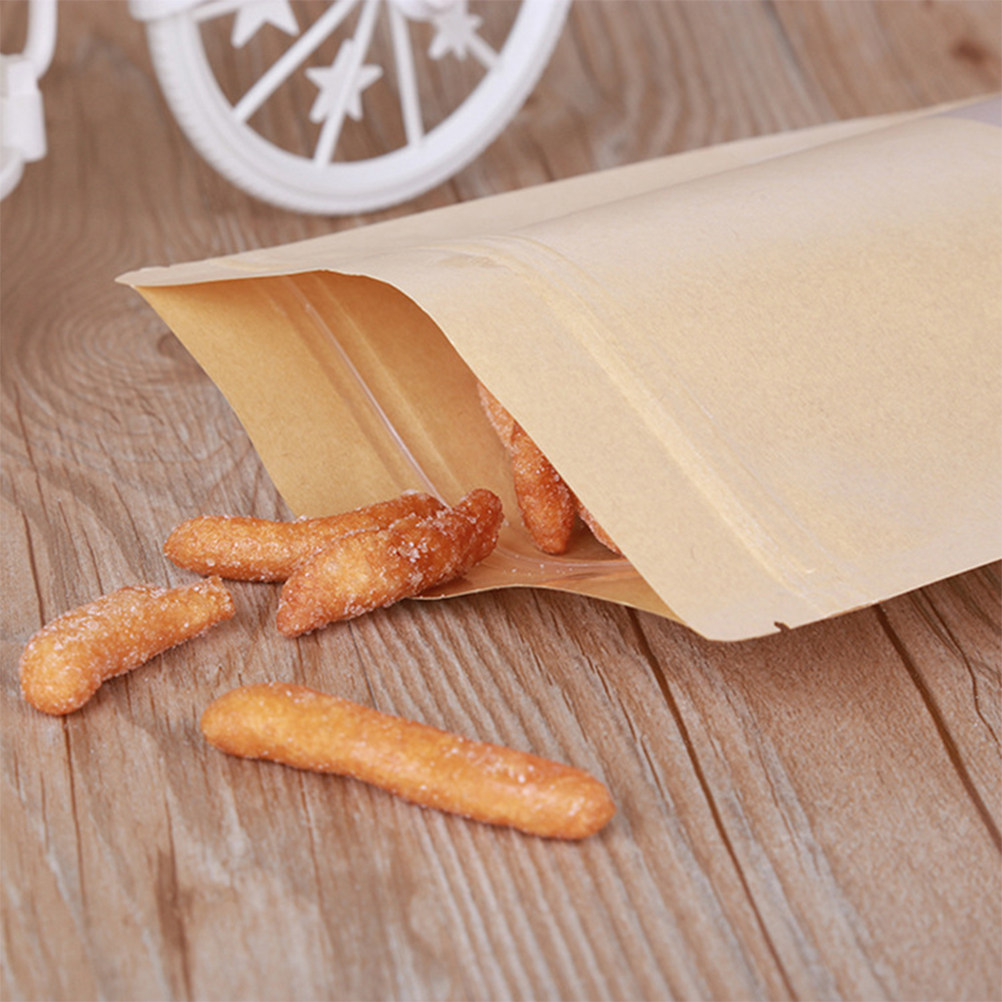 50 Sacos de Papel Kraft com Fe - Food Storage Usa avaliação e preço