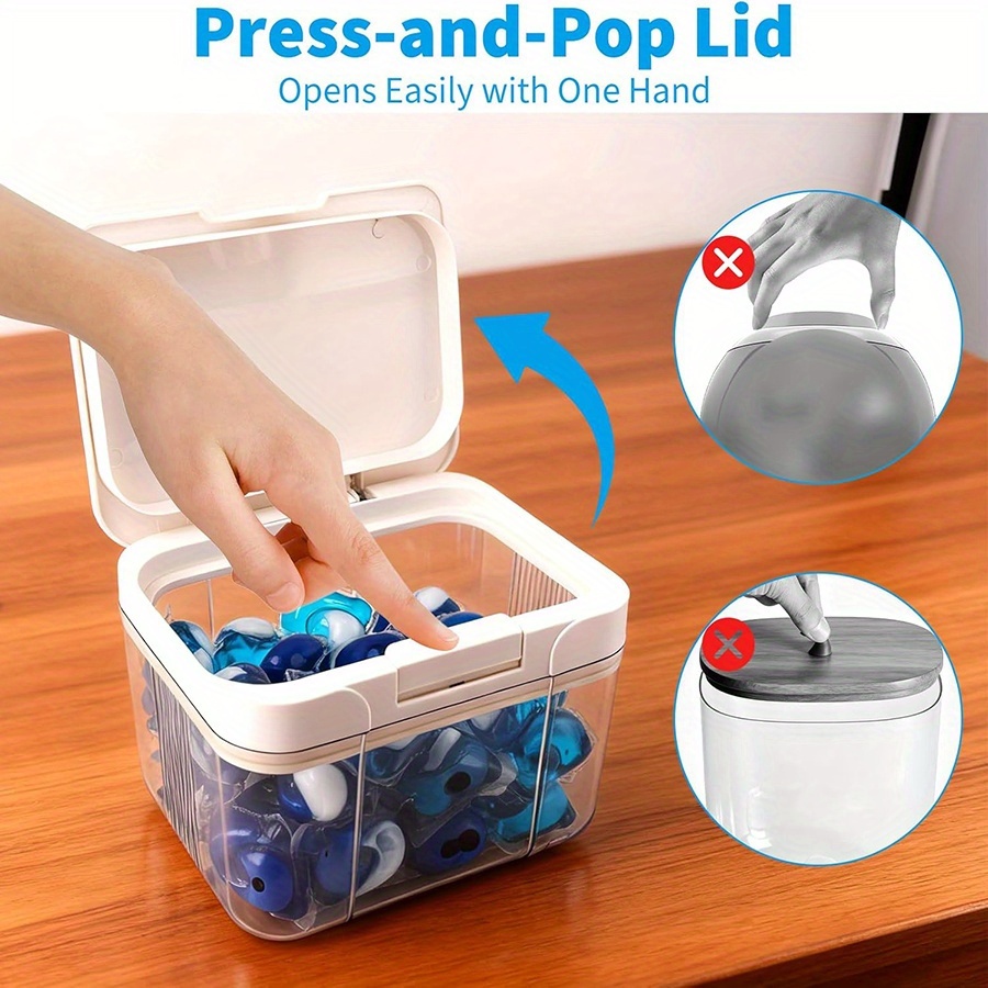 Suporte para cápsulas de lavan - Food Storage With Scoop avaliação e preço