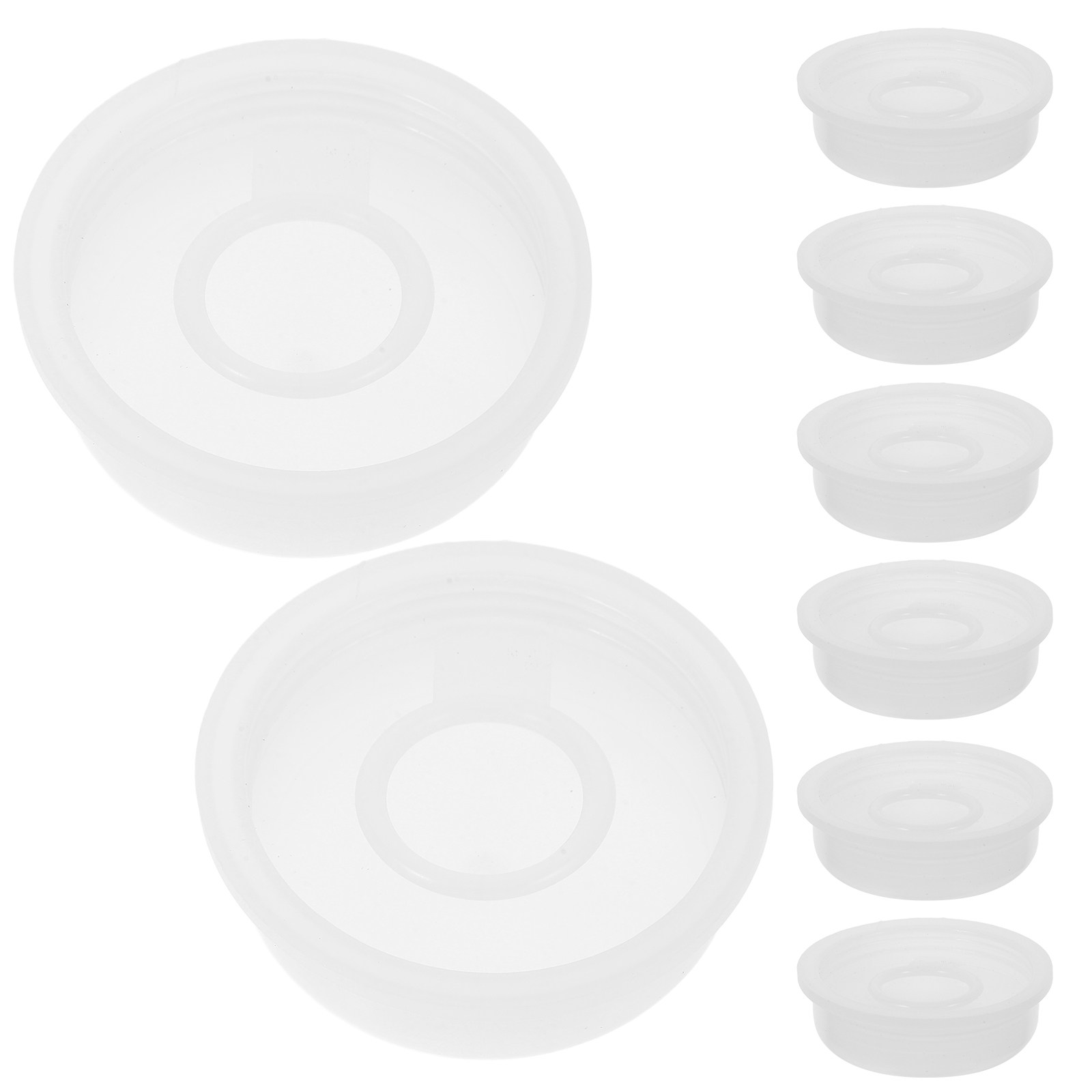 10 Peças de Tampas Plásticas p - Food Storage Usa avaliação e preço