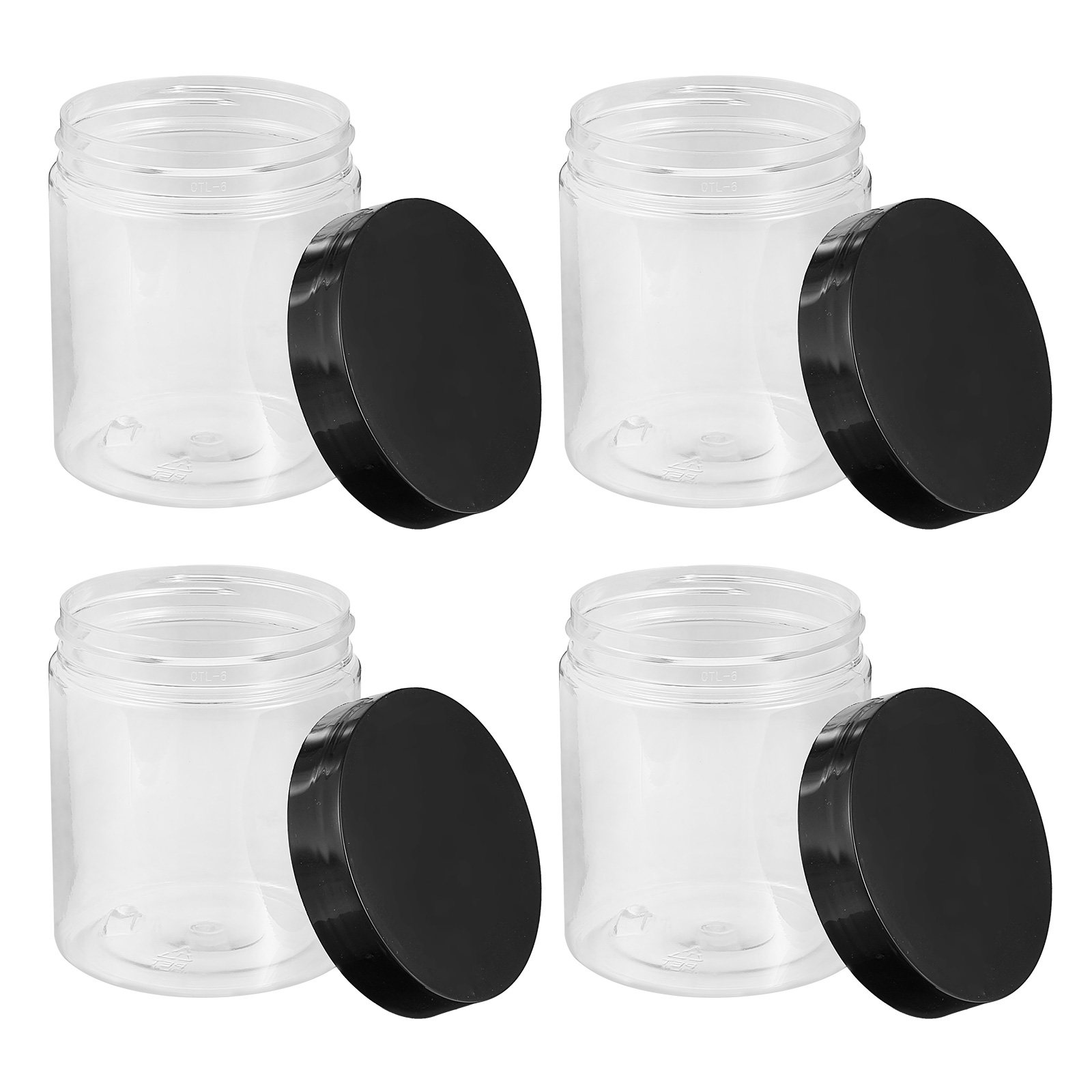 12 Potes Plásticos Transparent - Food Storage Kitchen avaliação e preço