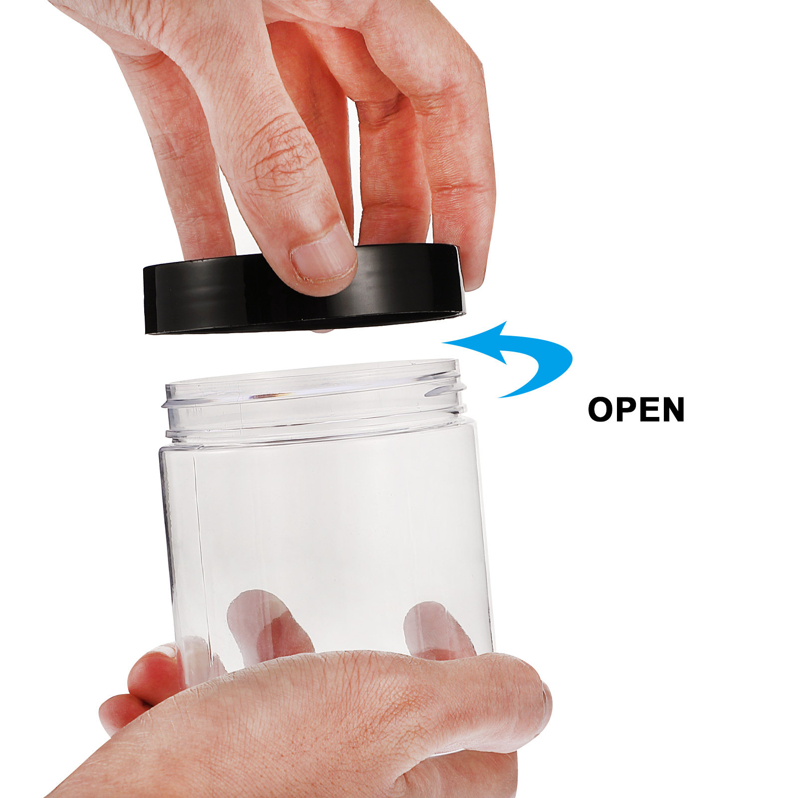 12 Potes Plásticos Transparent - Food Storage Kitchen avaliação e preço