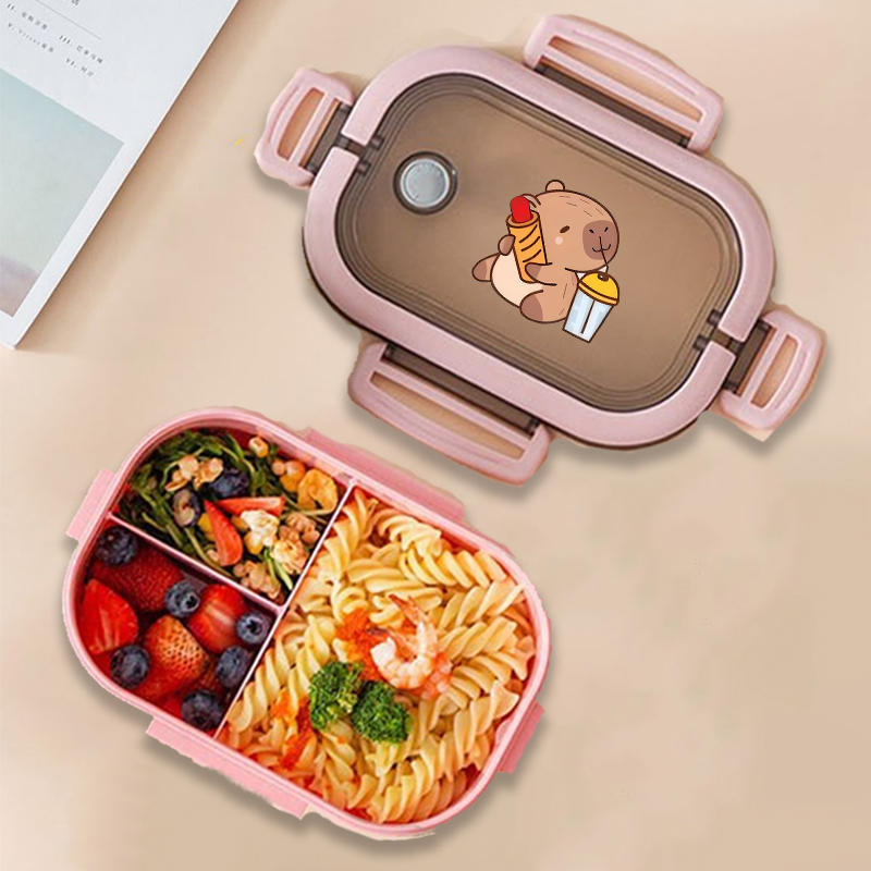 Capivara bento lancheira anime - Food Storage Usa avaliação e preço