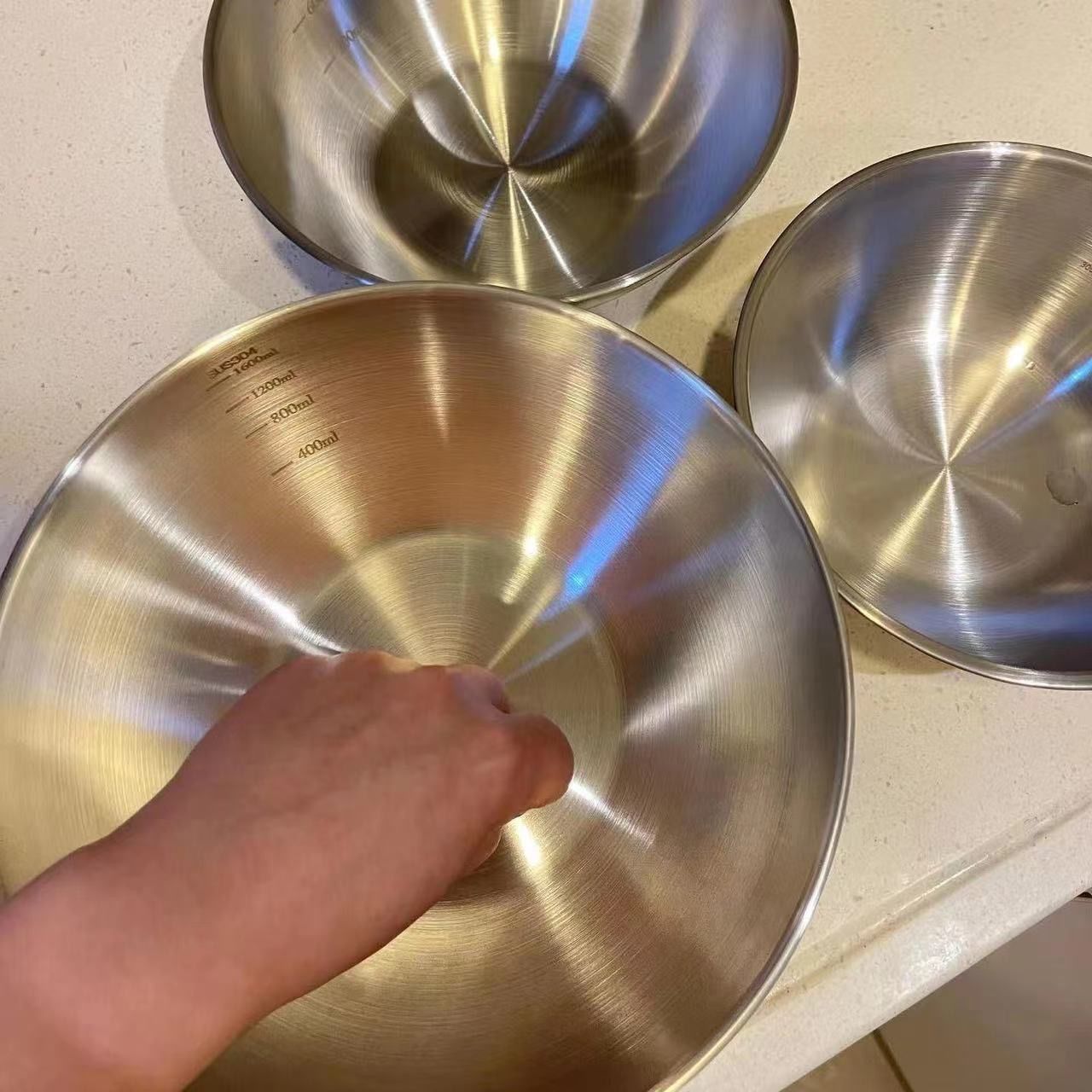 Conjunto de Tigelas de Aço Ino - Food Storage Essentials avaliação e preço