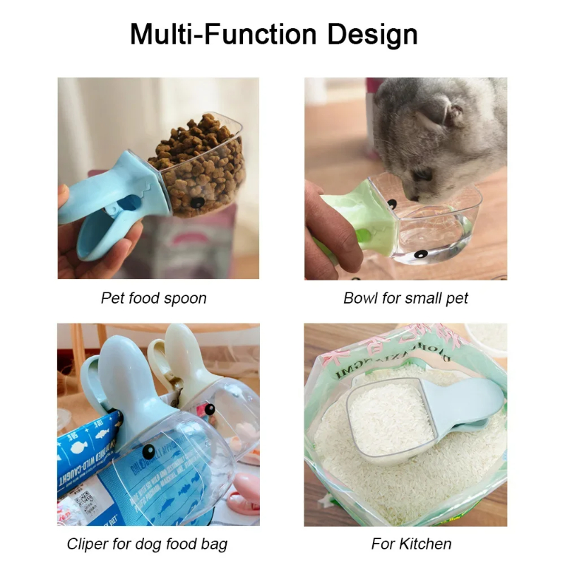 Colher de comida para animais  - Food Storage With Scoop avaliação e preço