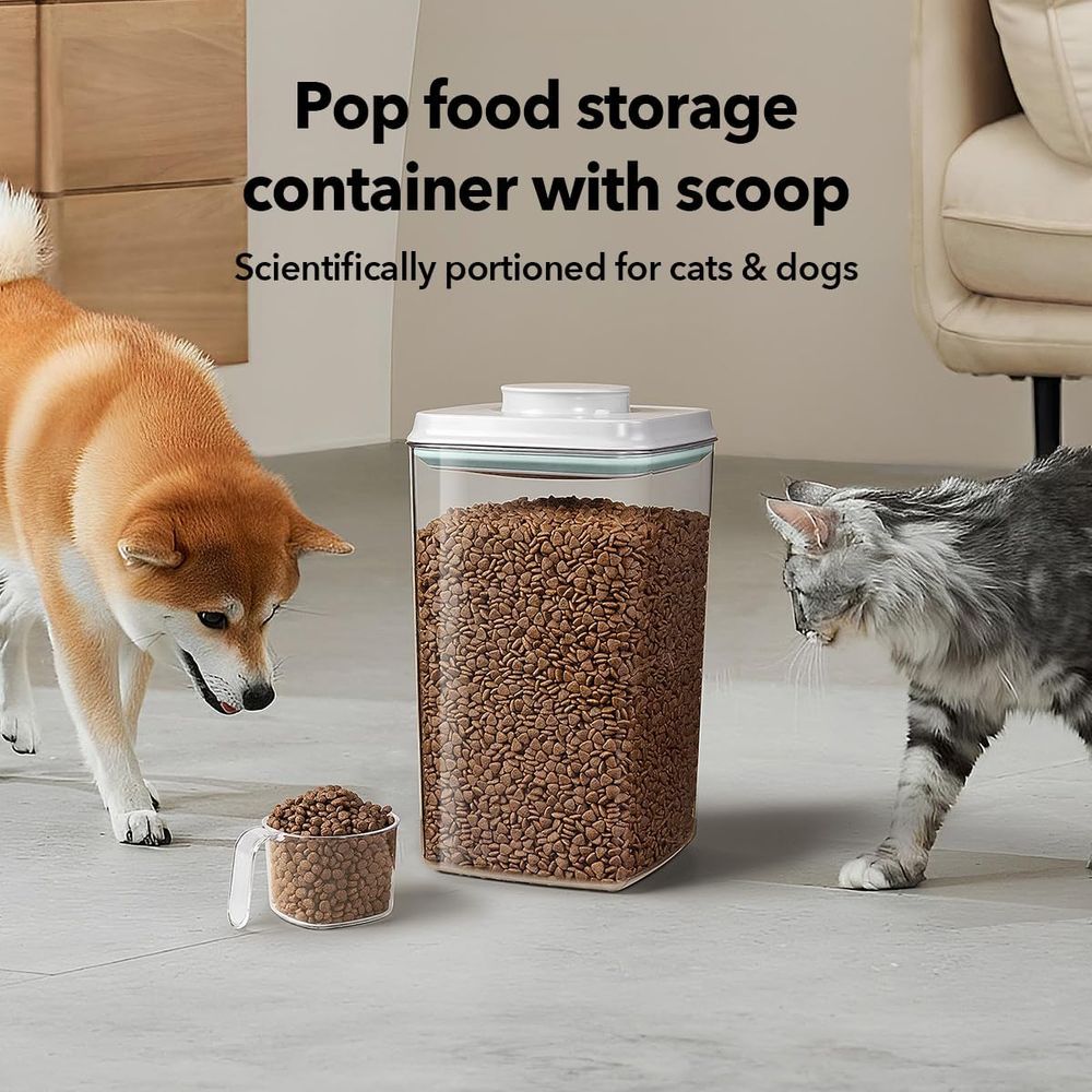 Recipiente Hermético para Raçã - Food Storage With Scoop avaliação e preço