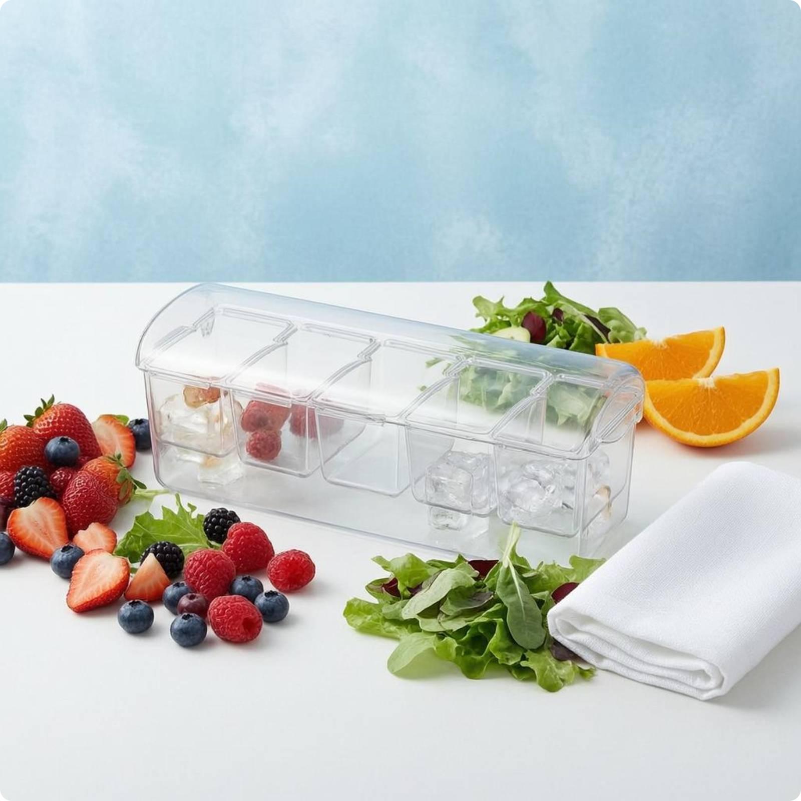 Caixa de Armazenamento de Sala - Storage Food Prep avaliação e preço