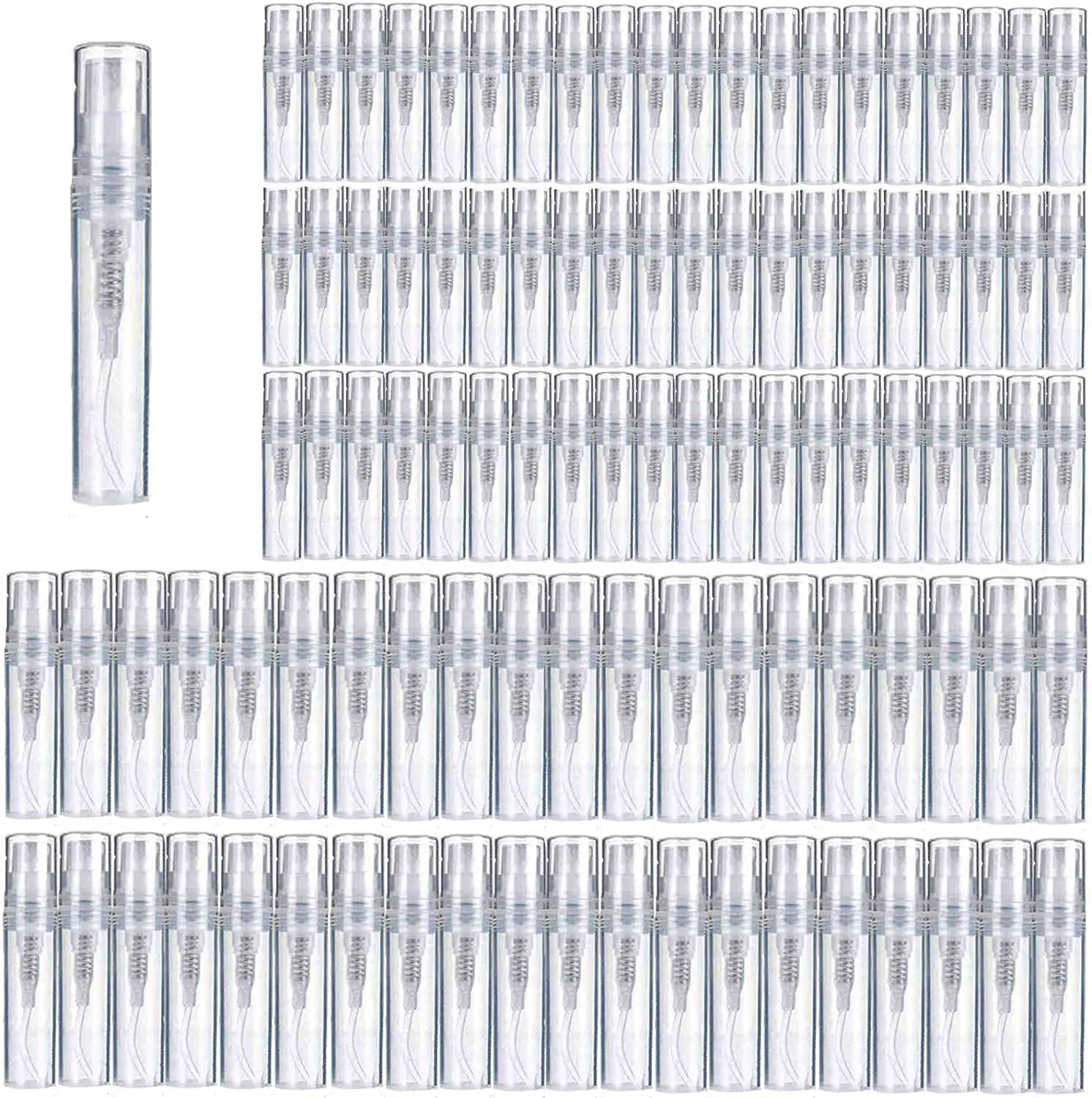100 pçs 2ml 3ml 5ml mini spray - Food Storage Drums avaliação e preço